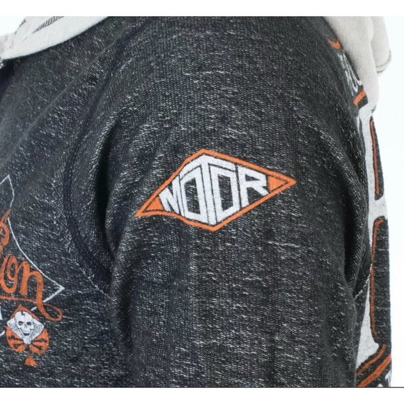 AFFLICTION Men's HOODIE Sweat Shirt ZIP UP Jacket - Picture 5 of 9